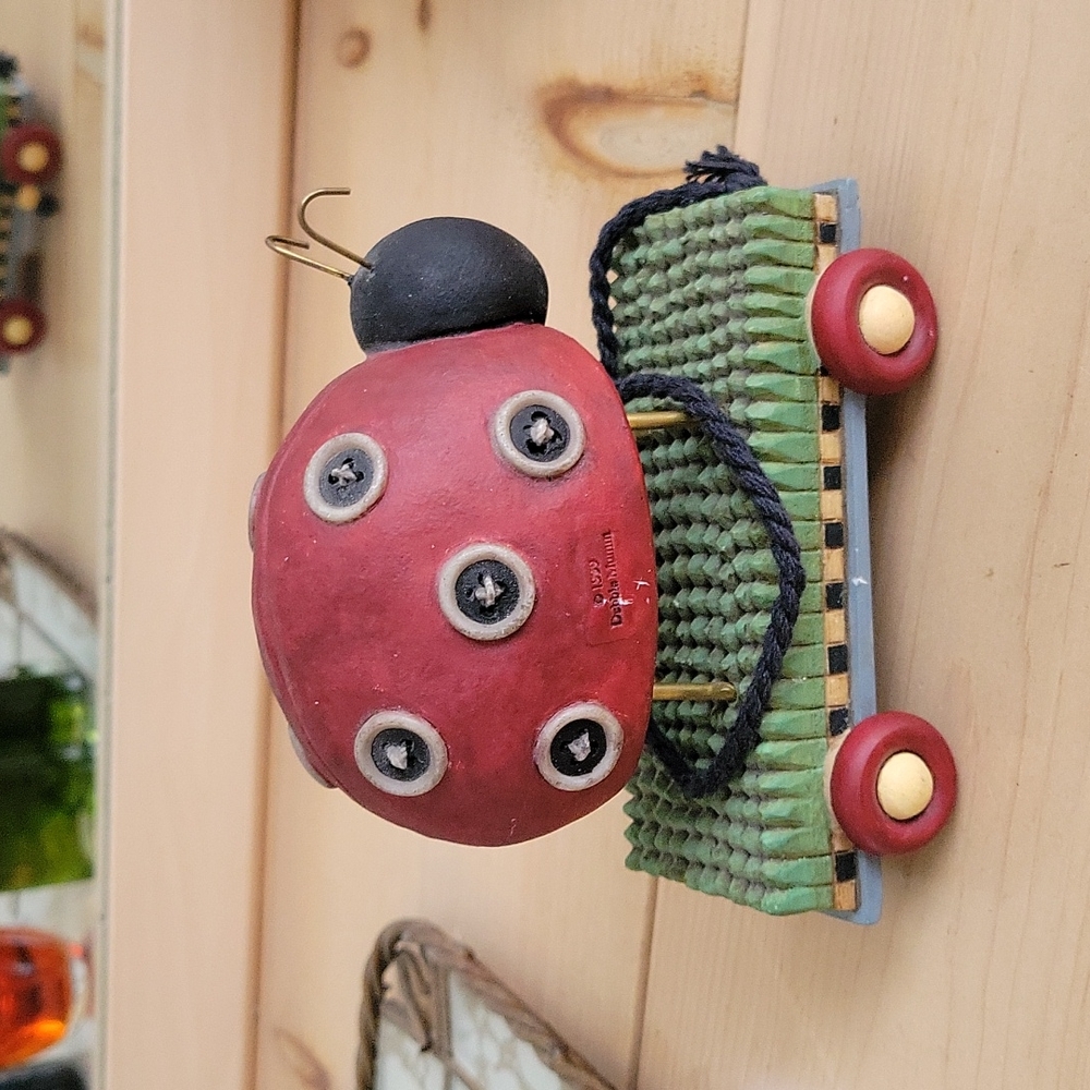 Debbie Mumm 1999 Ladybug Pottery